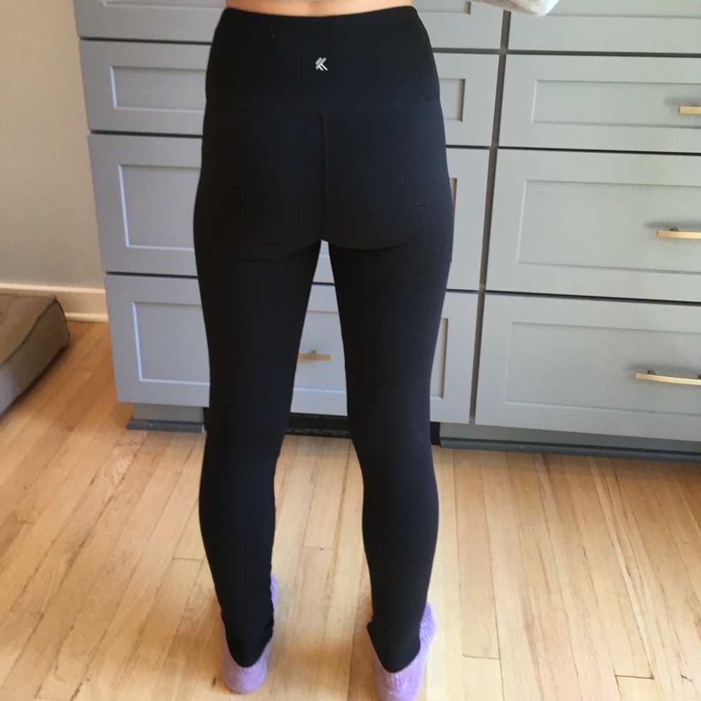 Black high waisted leggings